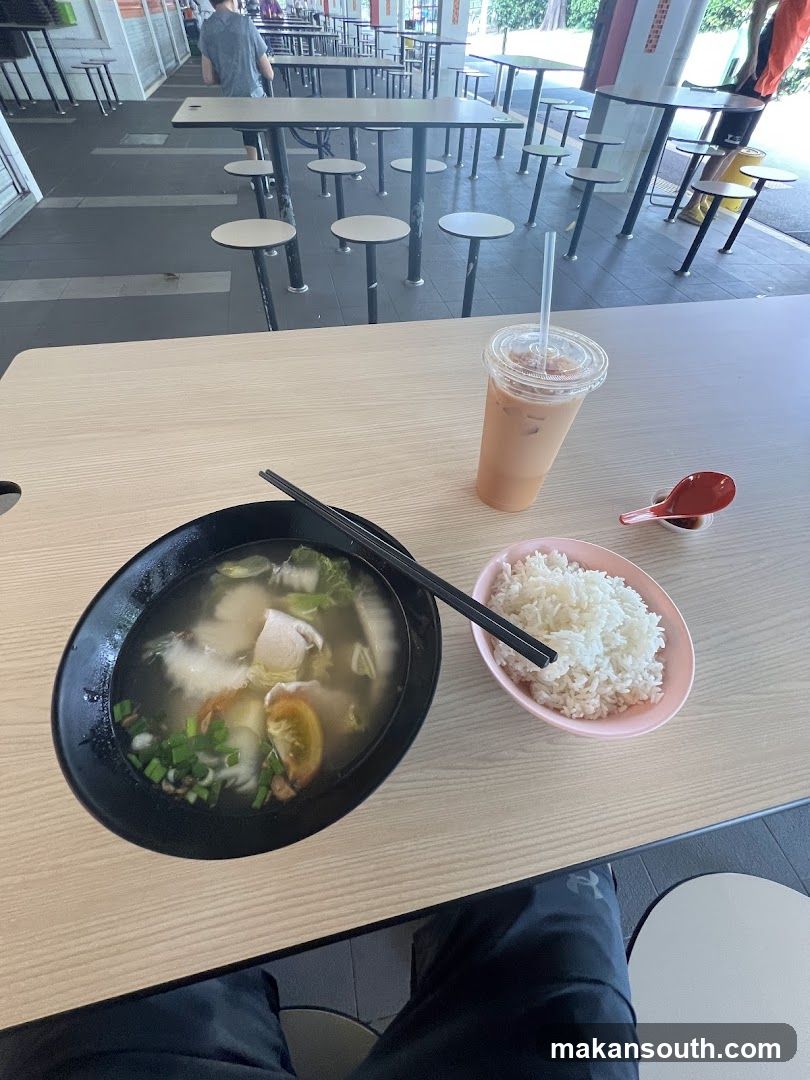 Food and Drink at a Food Court
