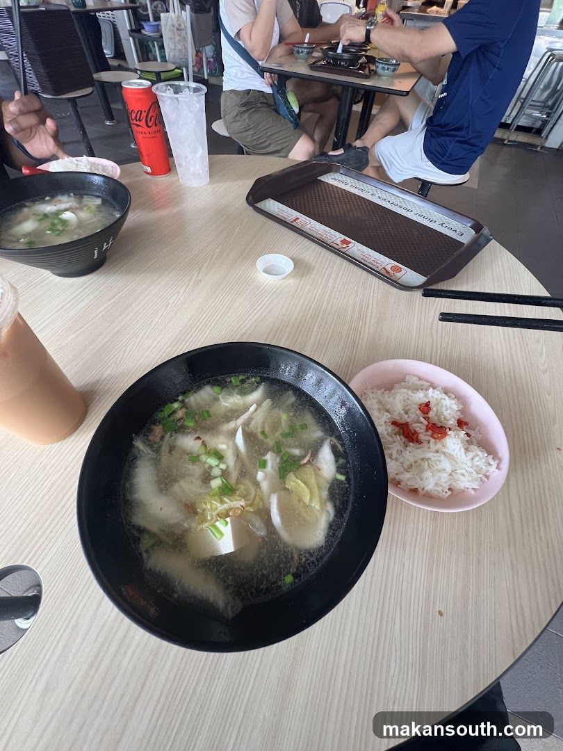 Table with Food and Drinks