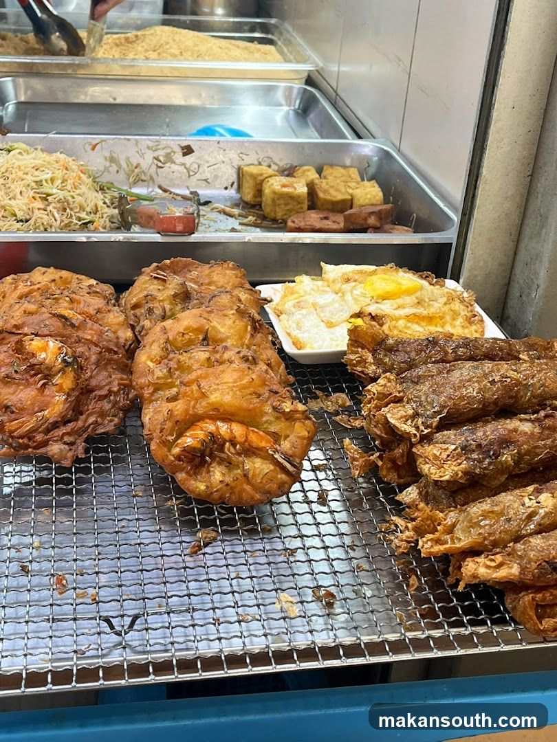 Fried Seafood and Tofu