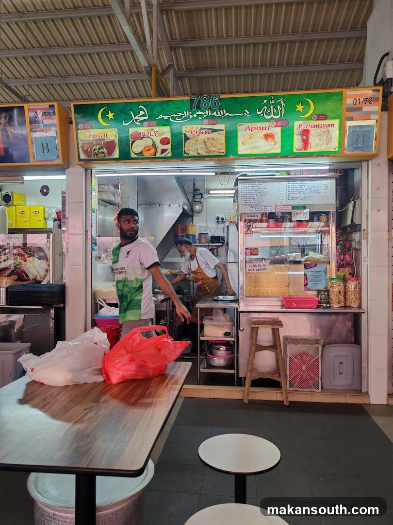 Food Stall with Menu