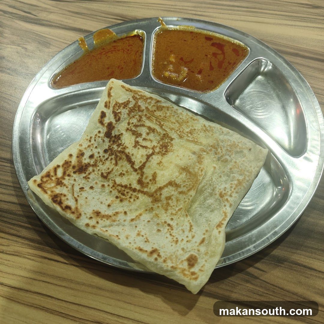 Roti Canai with Curry