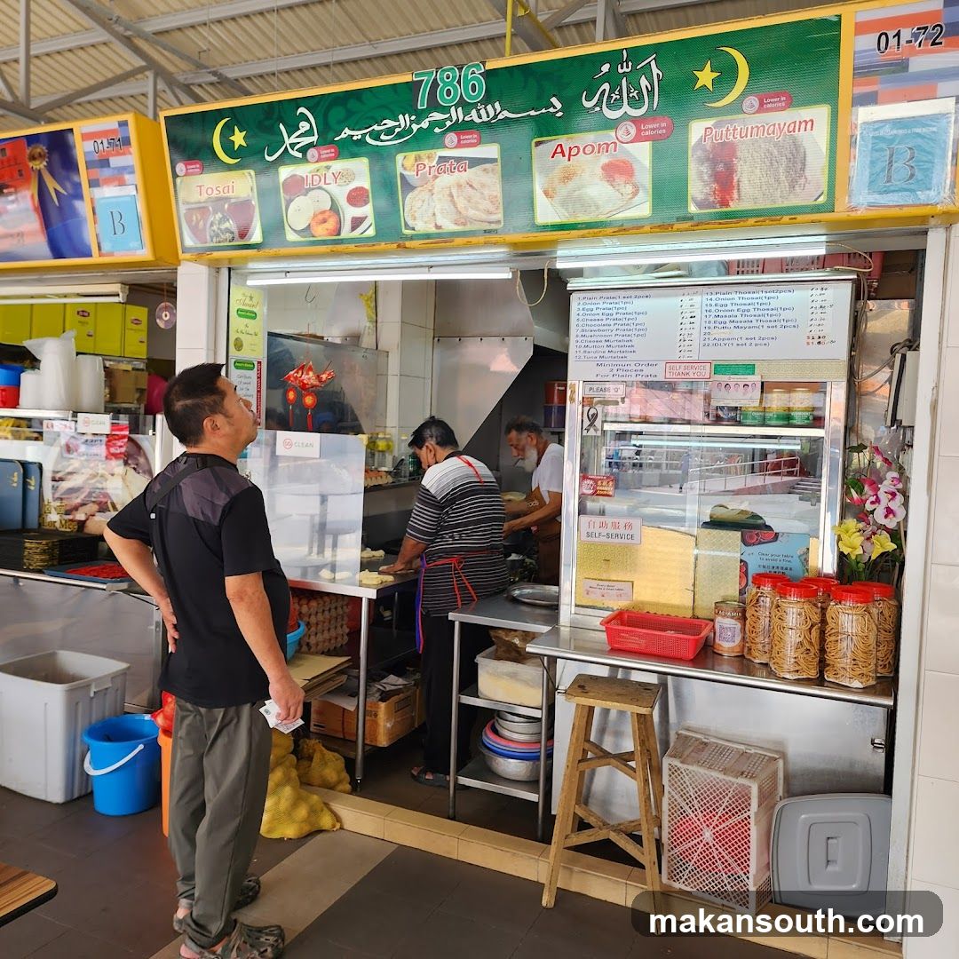 Food Stall with Menu