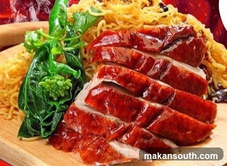 Roast Duck with Noodles