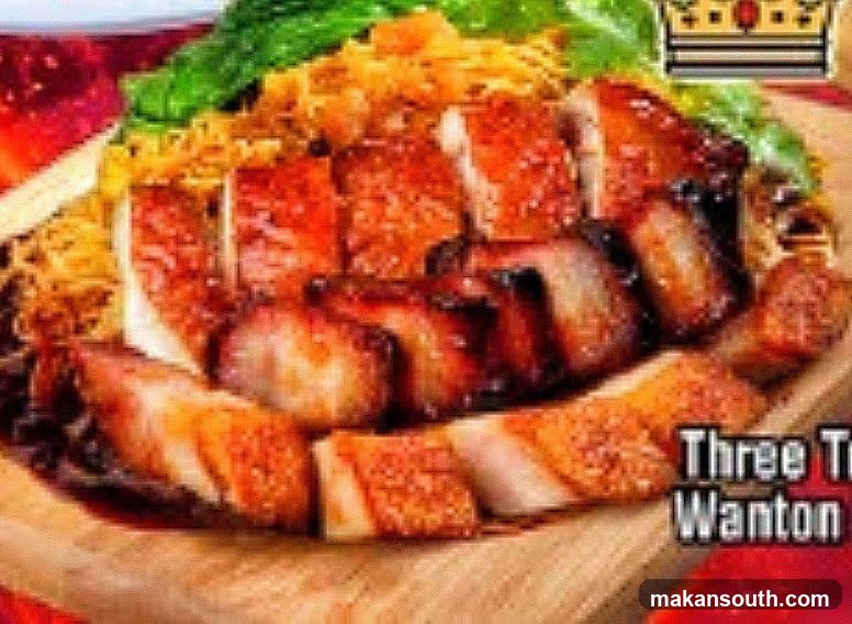 Roasted Pork and Wanton Noodles