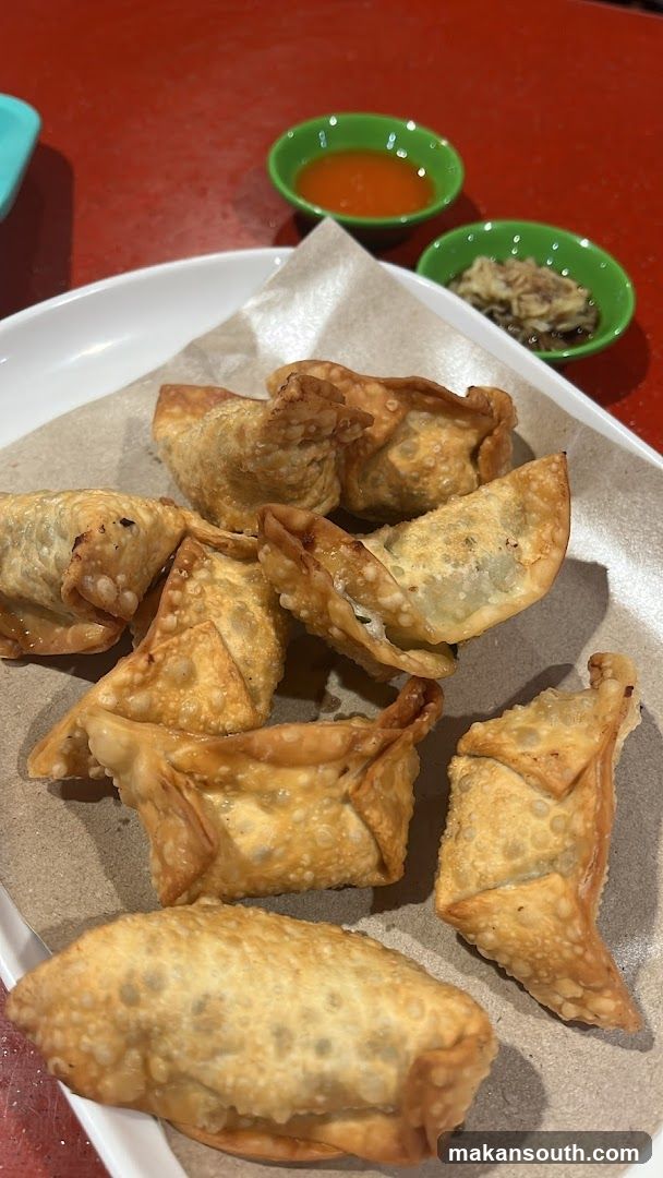 Fried Wontons with Dipping Sauces