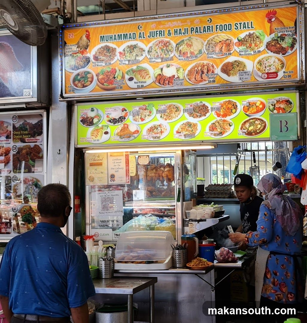Food Stall with Menu