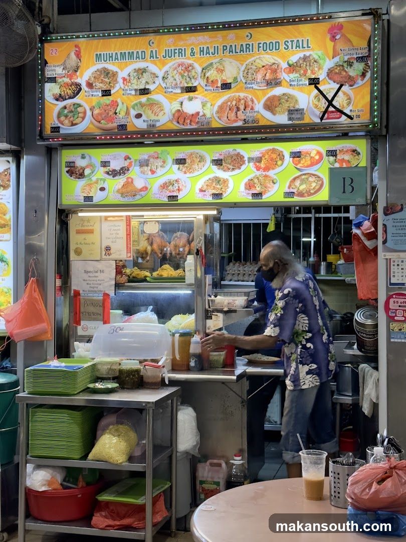 Muhammad Al Jufri & Haji Palari Food Stall