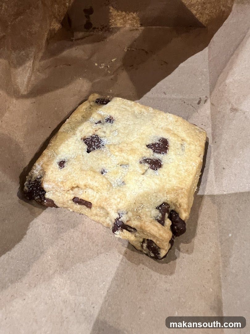 Chocolate chip scone