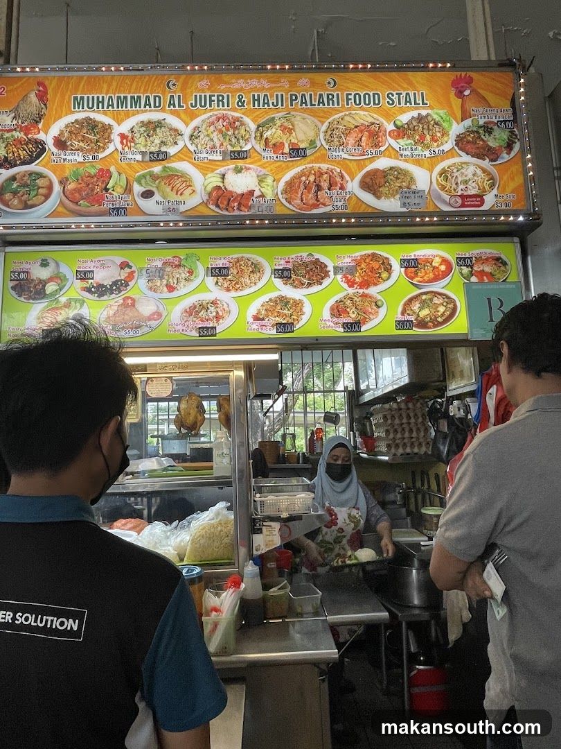 Food Stall Menu