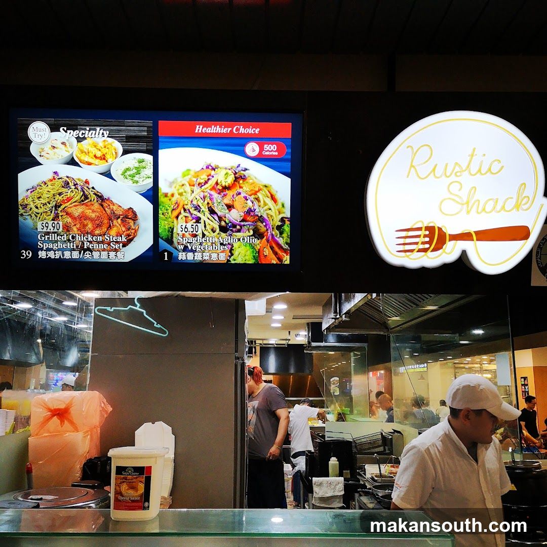 Rustic Shack Menu and Kitchen