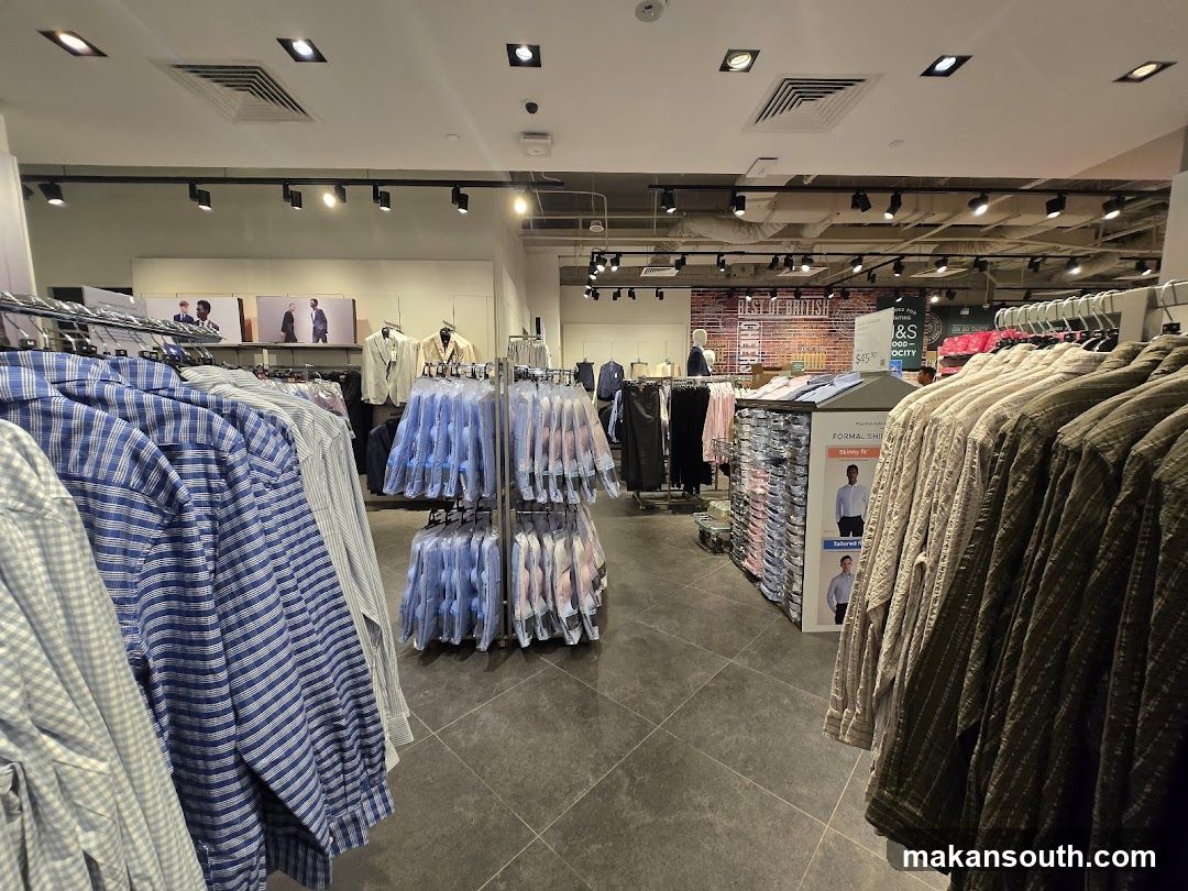 Men's Clothing Store Interior