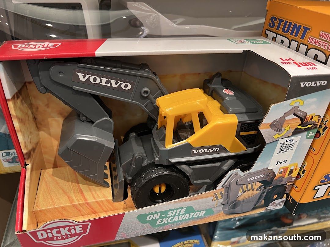 Volvo Excavator Toy