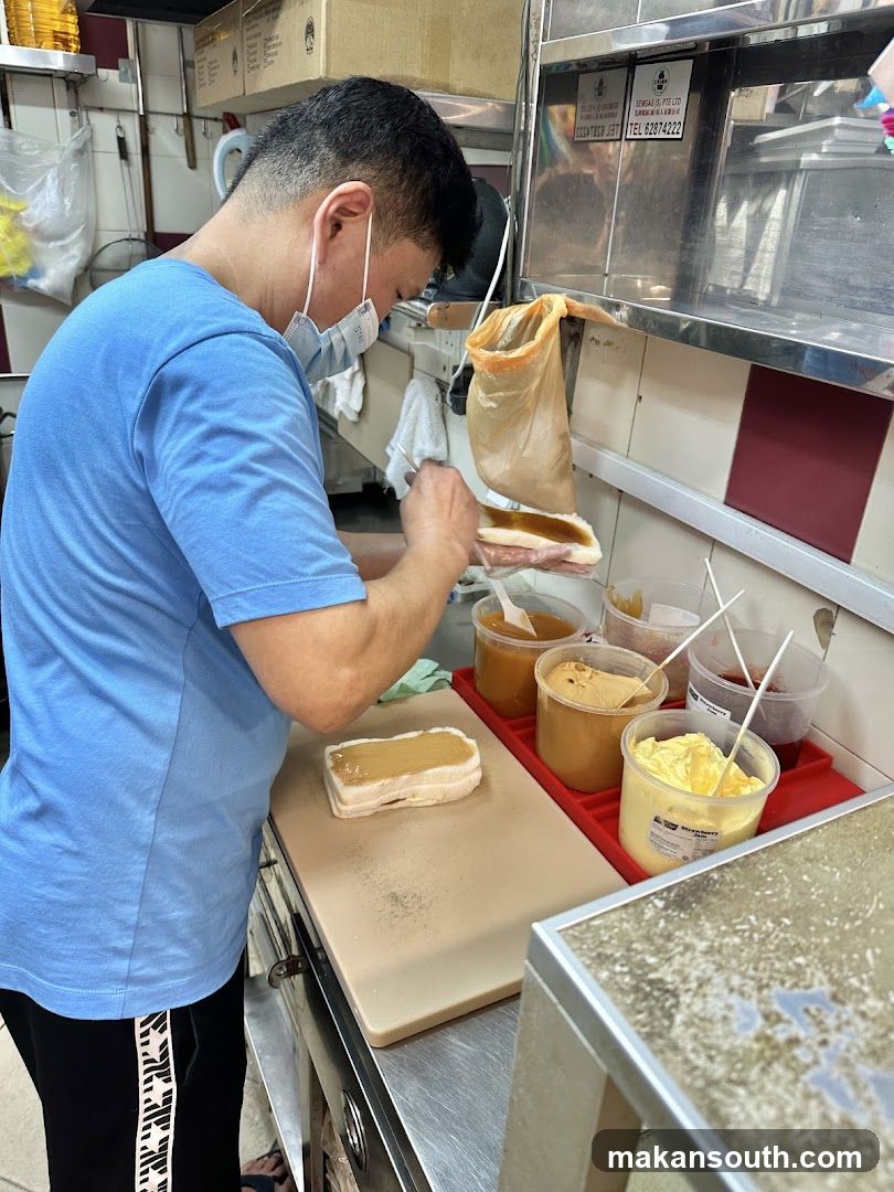 Sandwich preparation
