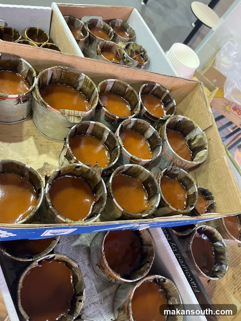 Desserts in containers