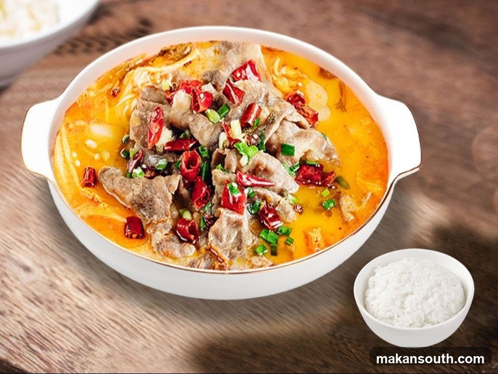 Spicy Beef Stew with Rice