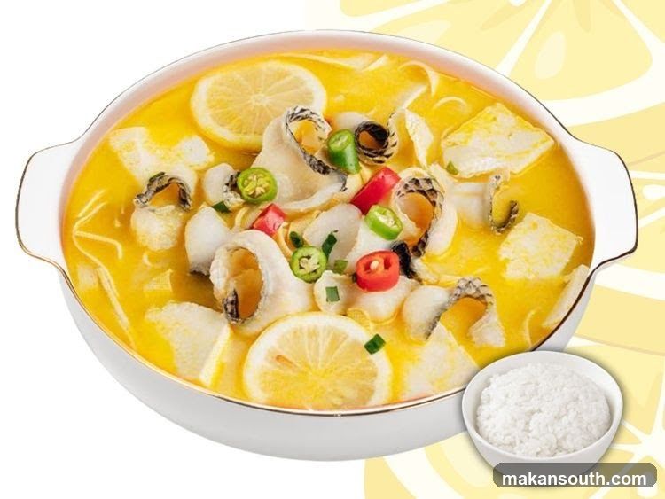 Fish Soup with Lemon and Rice