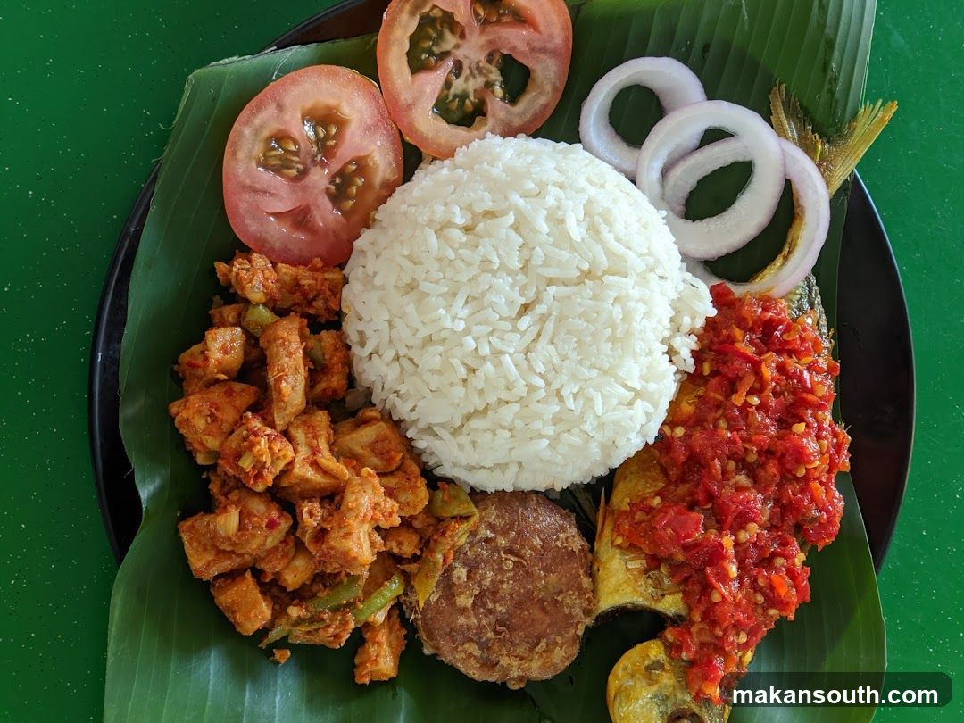Fish with Rice and Sambal