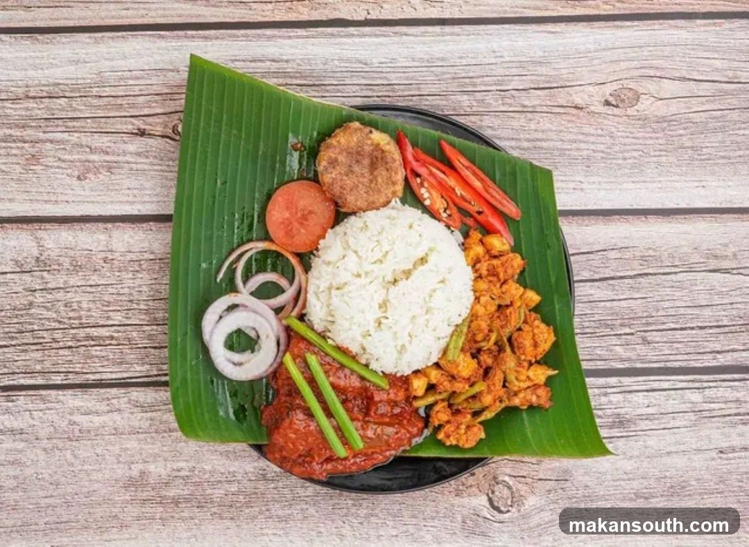Nasi Lemak Dish