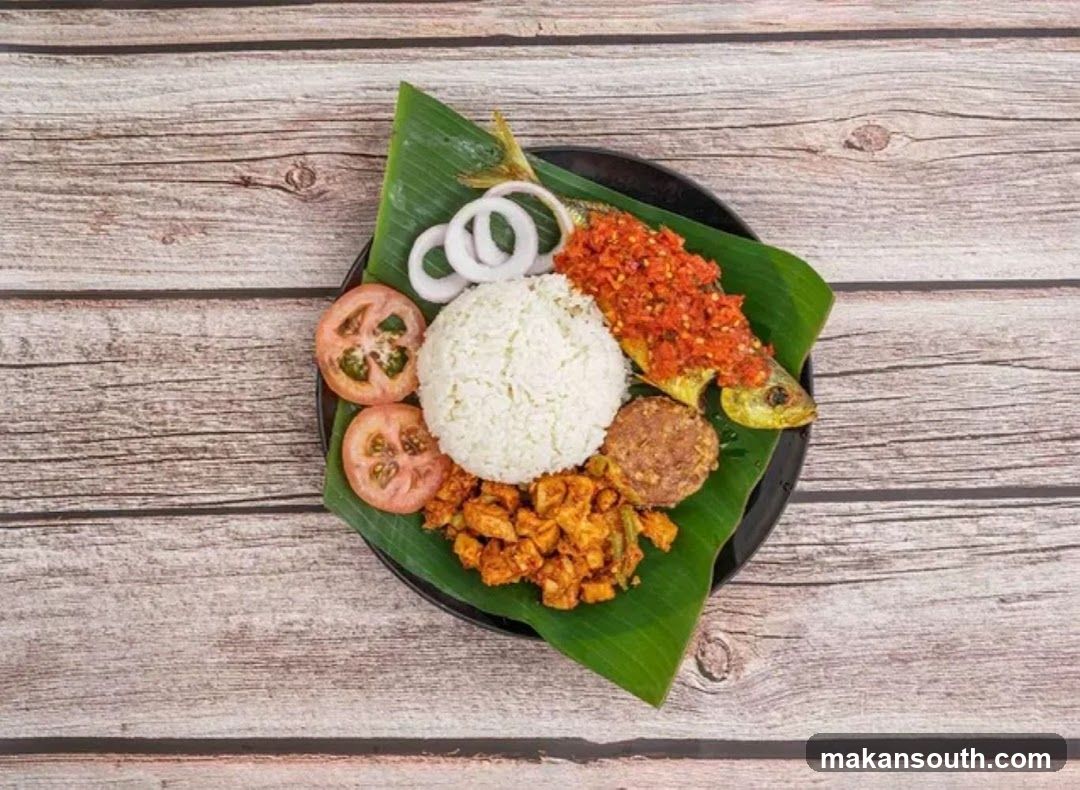 Fish with Rice and Sides