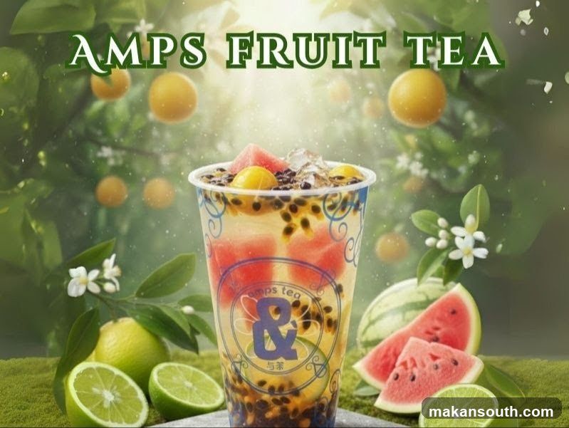 Amps Fruit Tea Advertisement