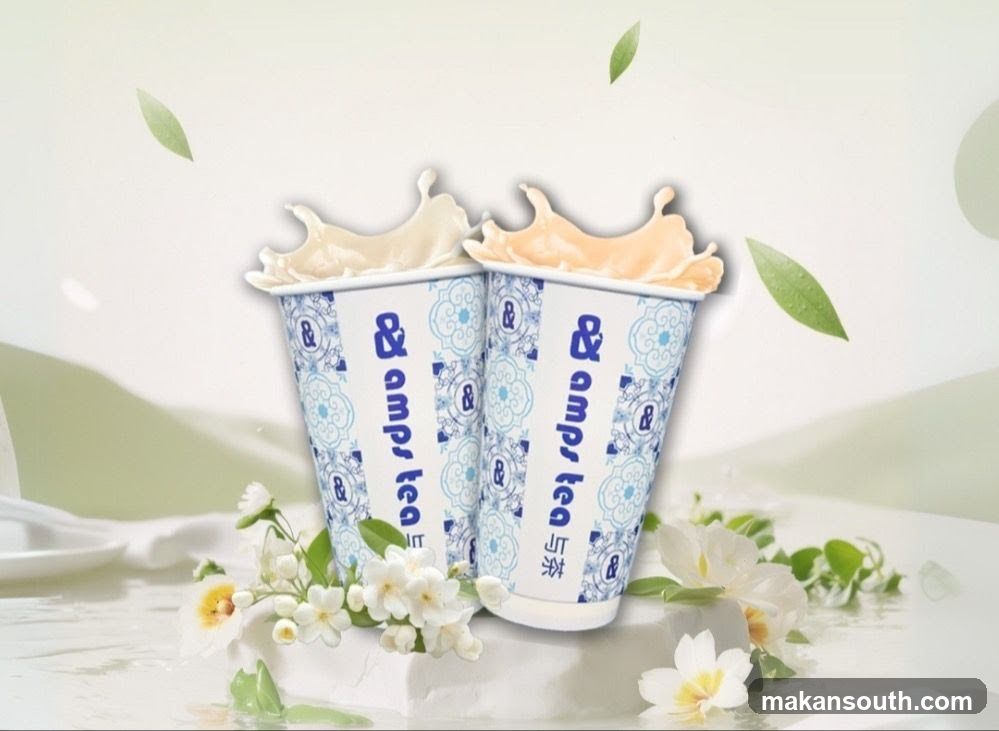 Two cups of milk tea