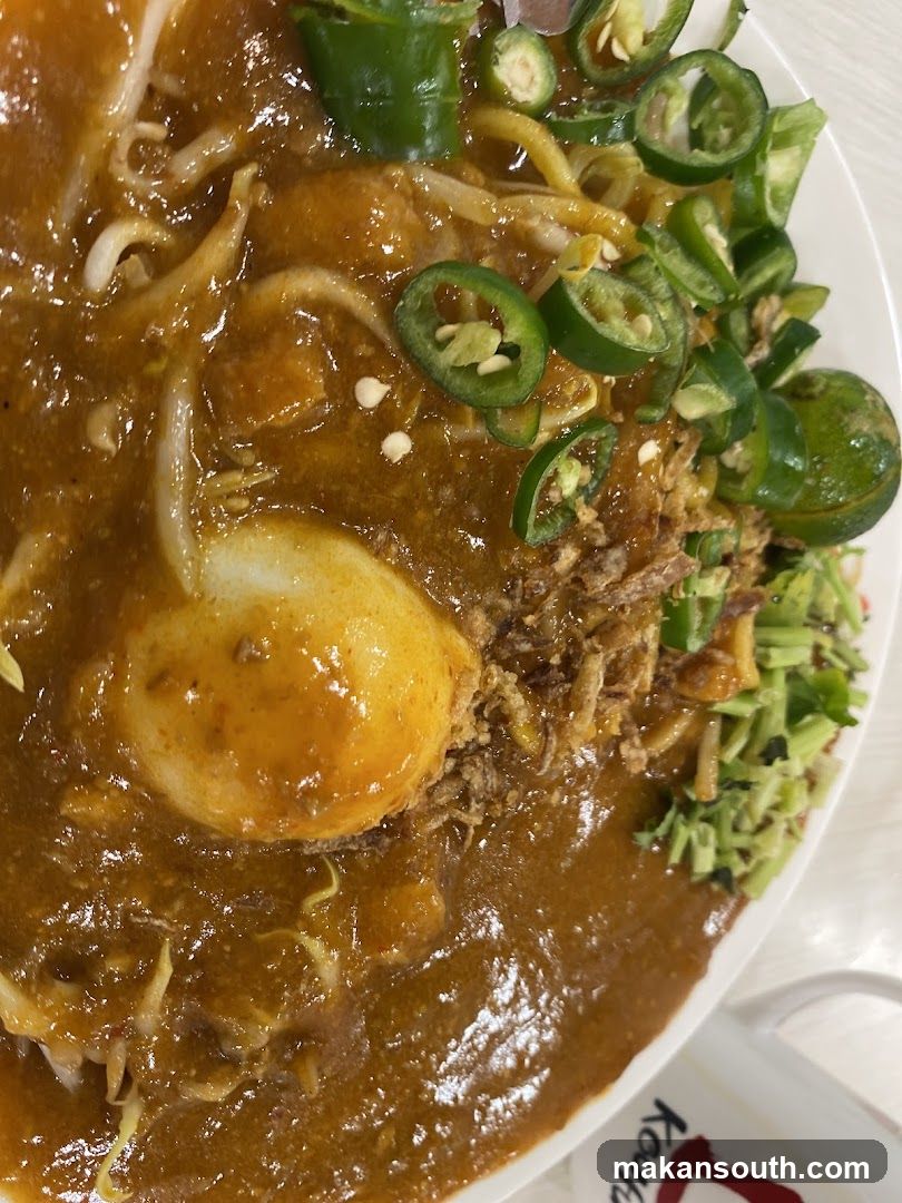 Noodle Dish with Egg and Chili