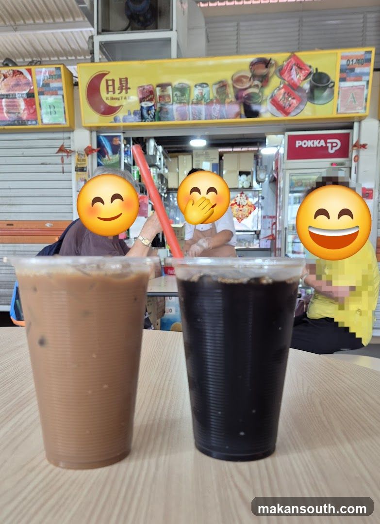 Drinks at a Food Stall
