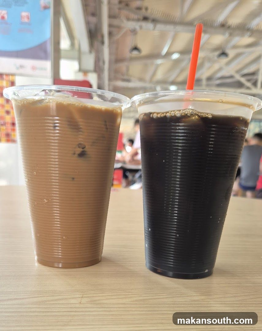 Two Iced Coffee Drinks