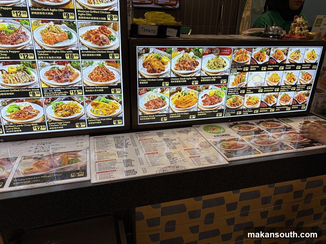 Food Stall Menu