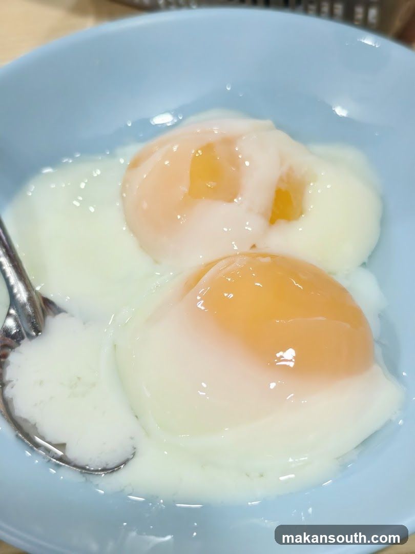 Soft-boiled eggs