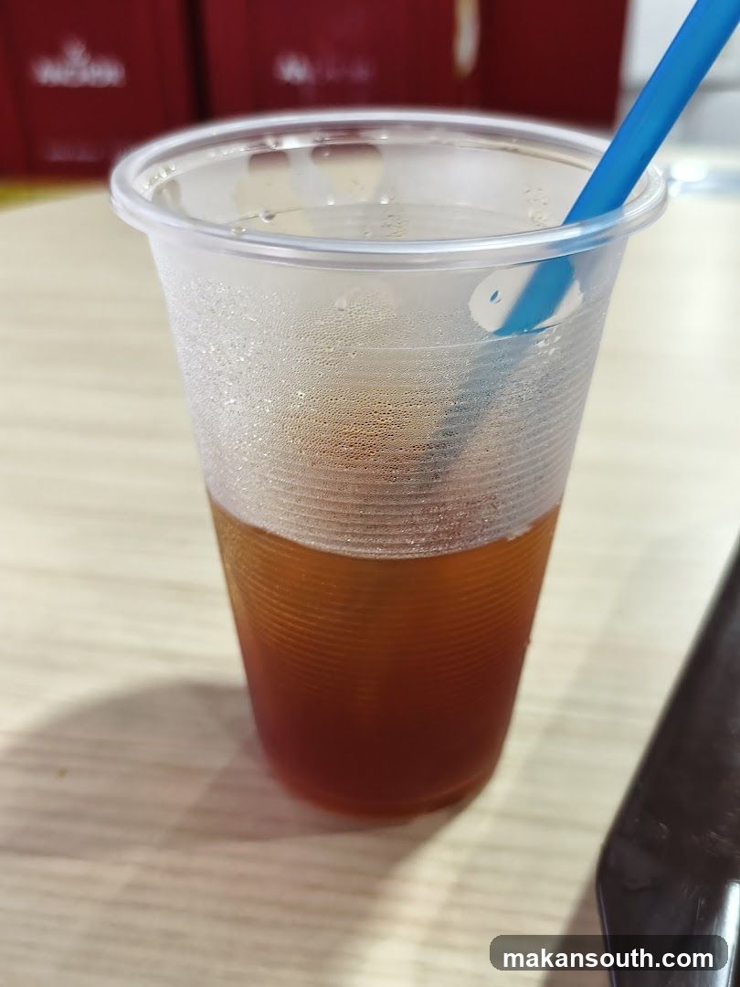 Iced Tea in a Plastic Cup