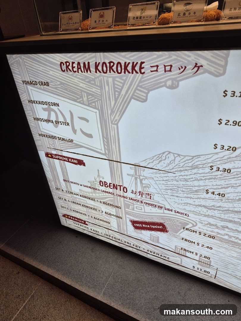CREAM KOROKKE & OBENTO