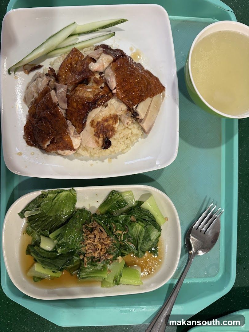 Traditional Hainanese Chicken Rice