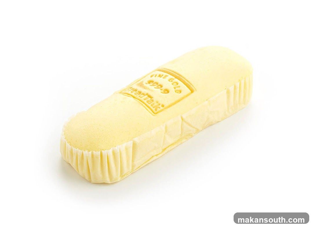 Gold Bar Shaped Cake