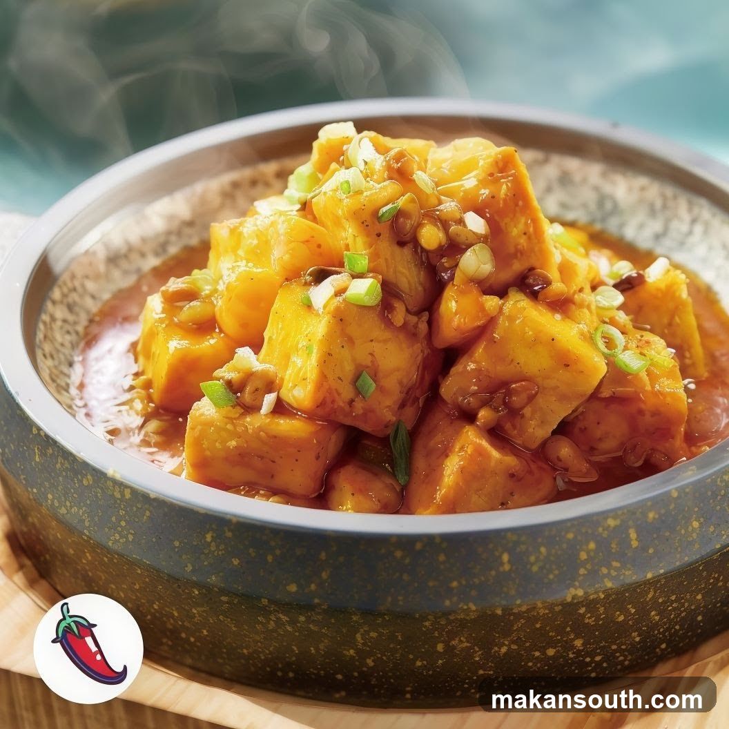Steamed Tofu Dish