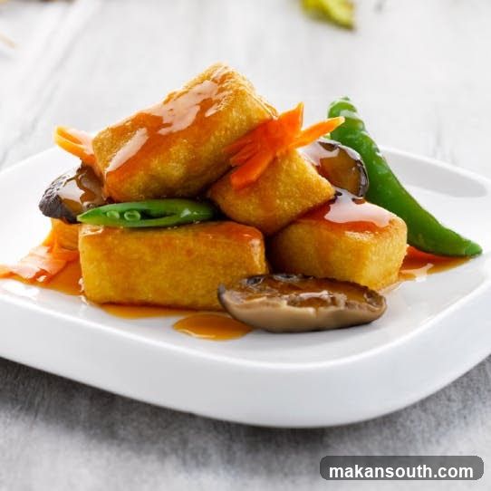 Fried Tofu with Vegetables