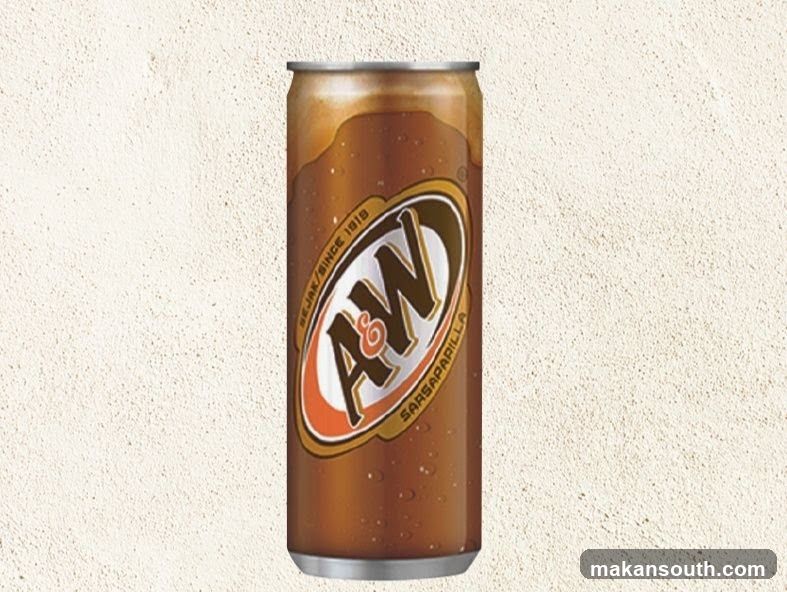 A&W Sarsaparilla Can