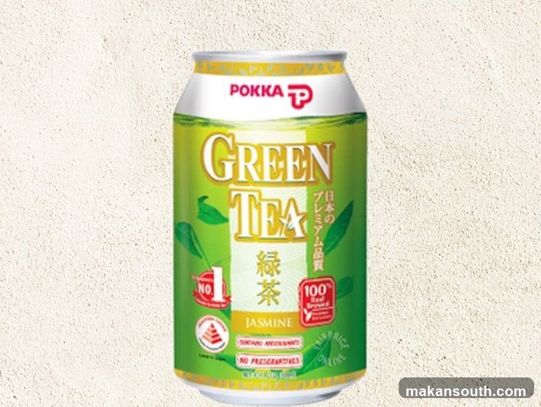 Pokka Green Tea Can