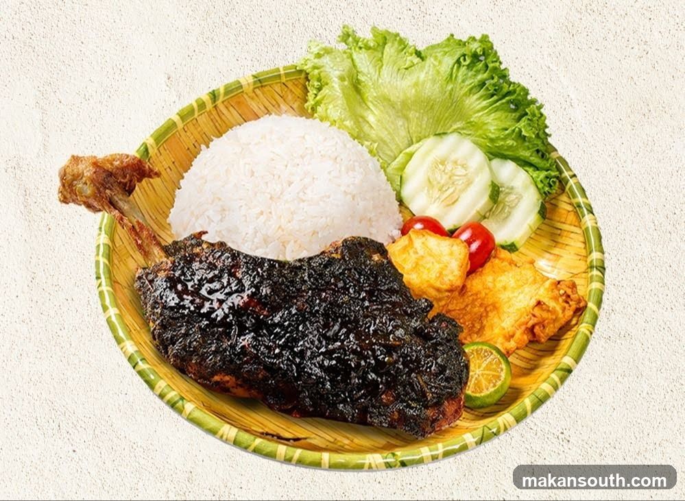 Grilled Chicken Rice Set