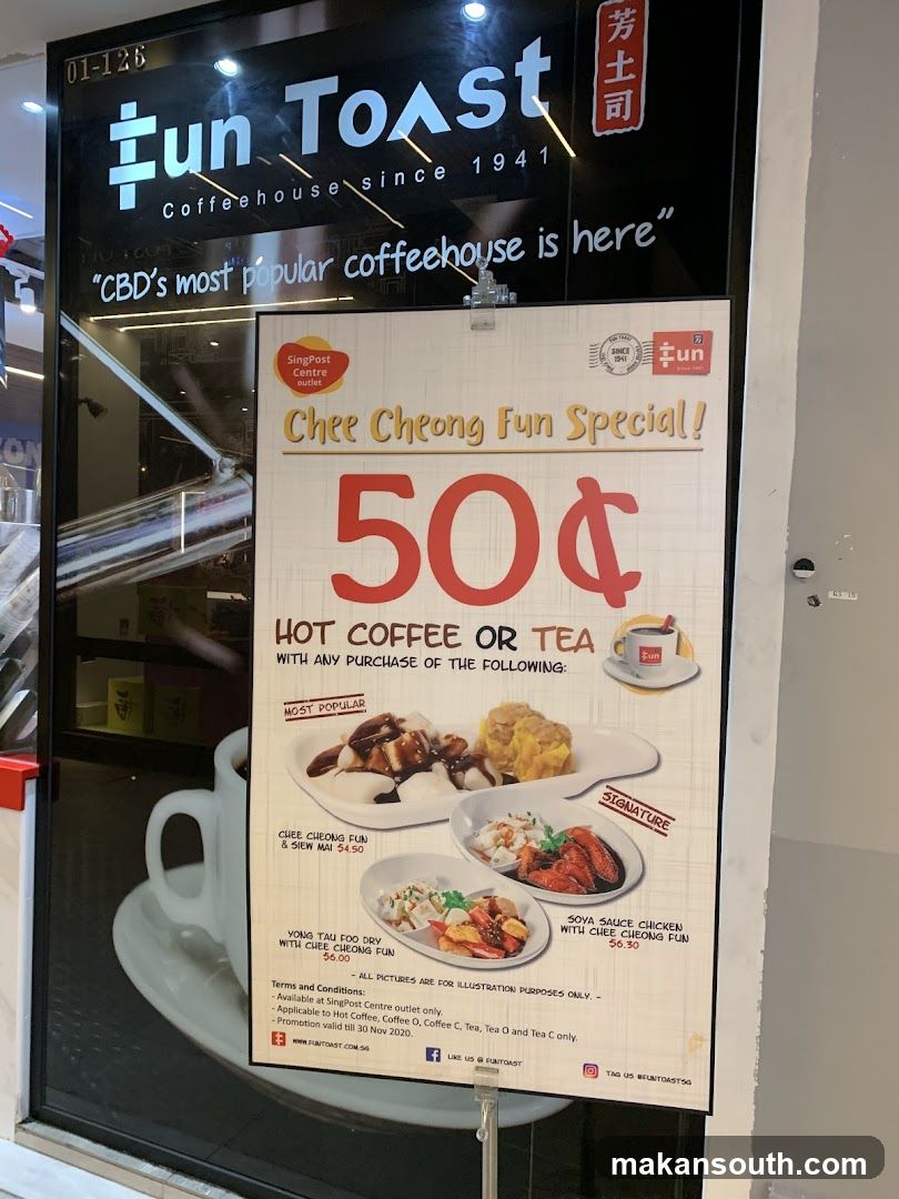 Fun Toast Menu
