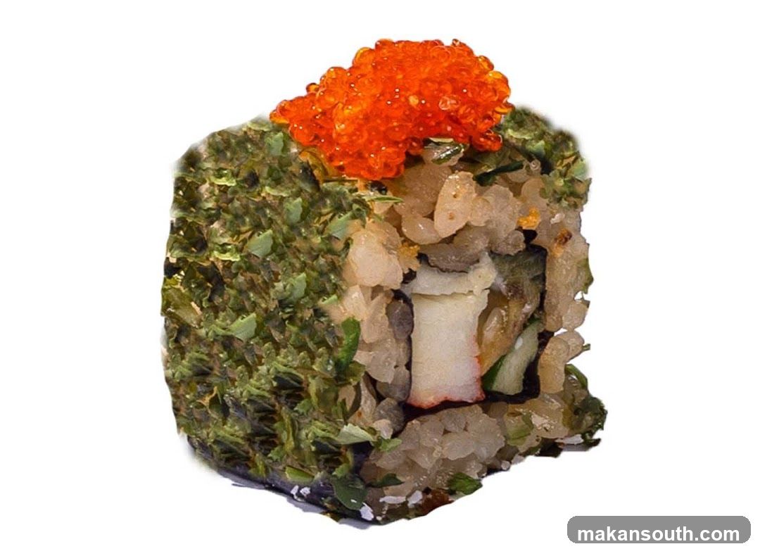 Sushi Roll with Roe