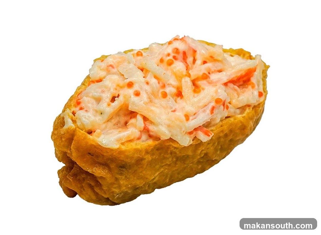 Inari Sushi with Crab Salad
