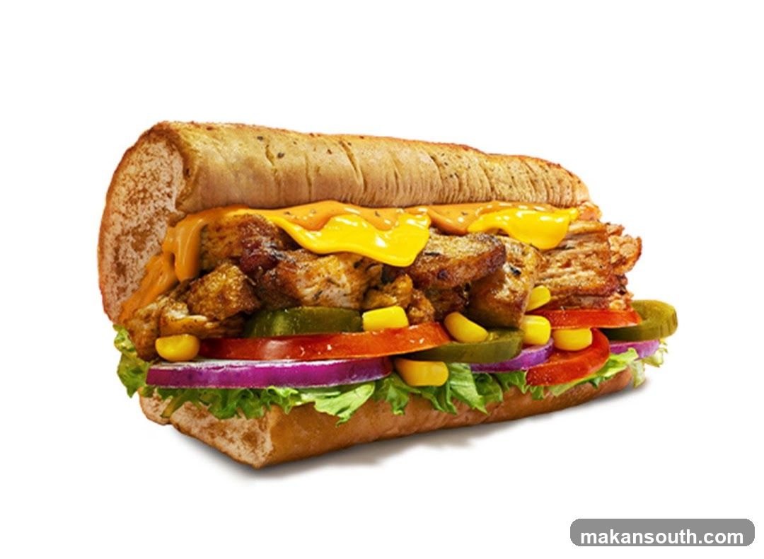 Sandwich with Lettuce and Meat