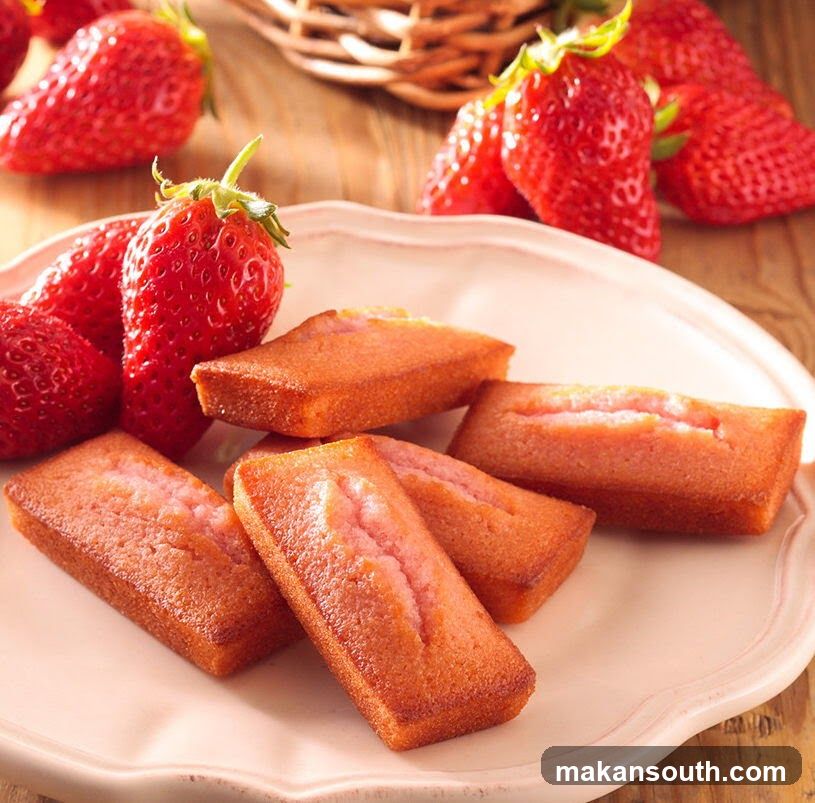 Strawberry Financiers