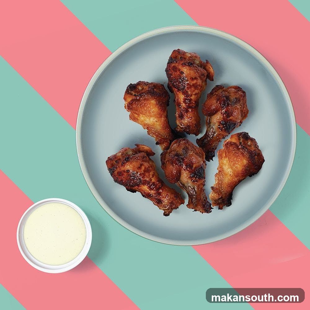 Chicken Wings with Dip