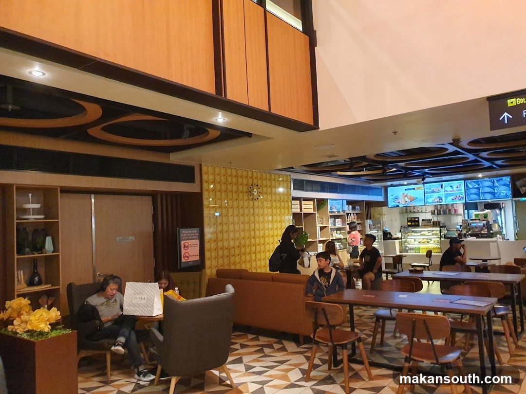 Cafe Interior with Seating