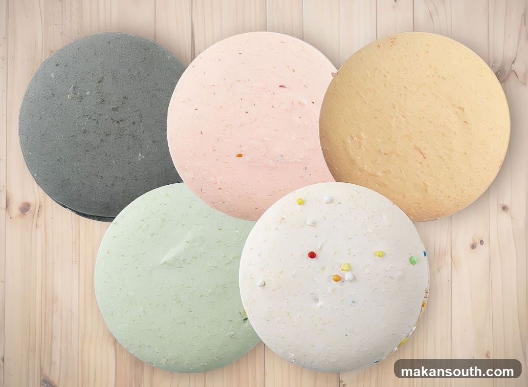 Assortment of Round Cakes