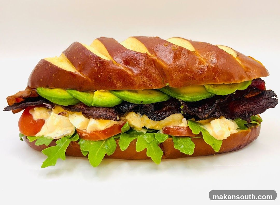 Sandwich with Avocado and Bacon