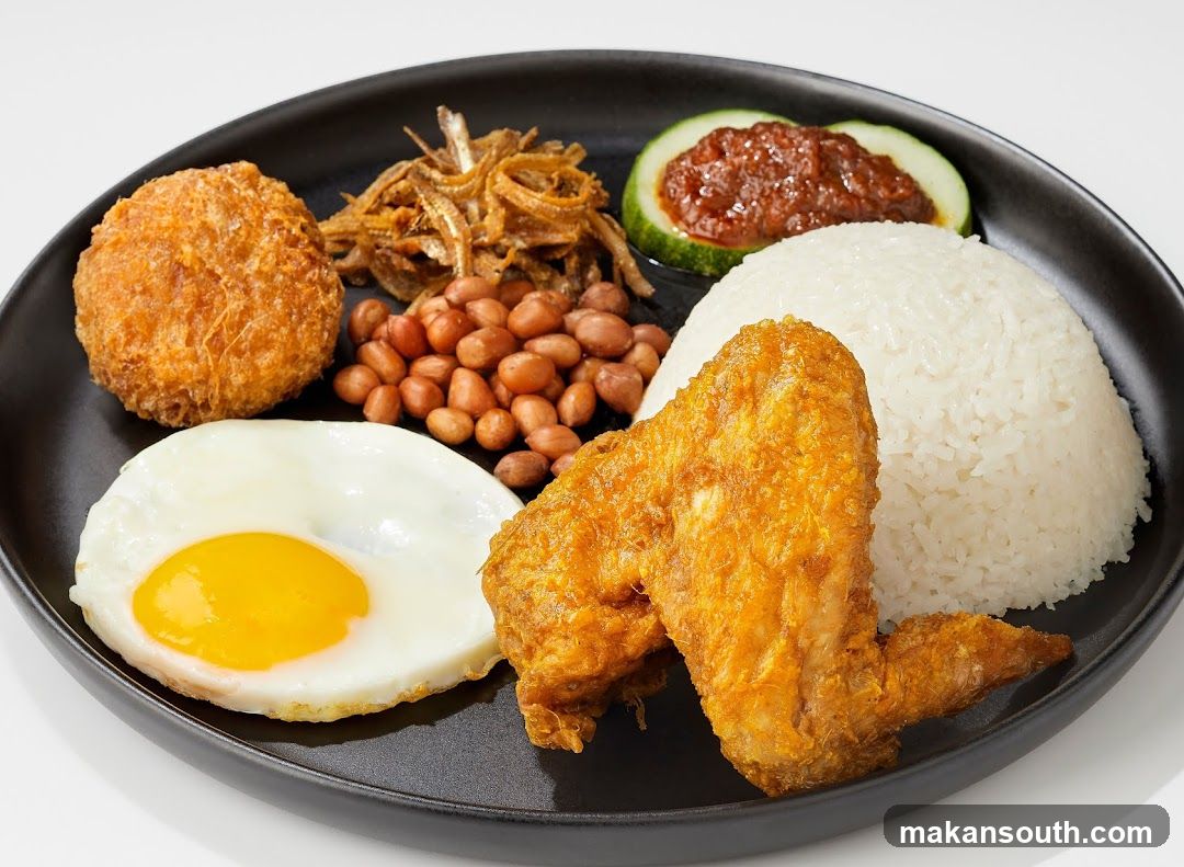 Nasi Lemak Platter