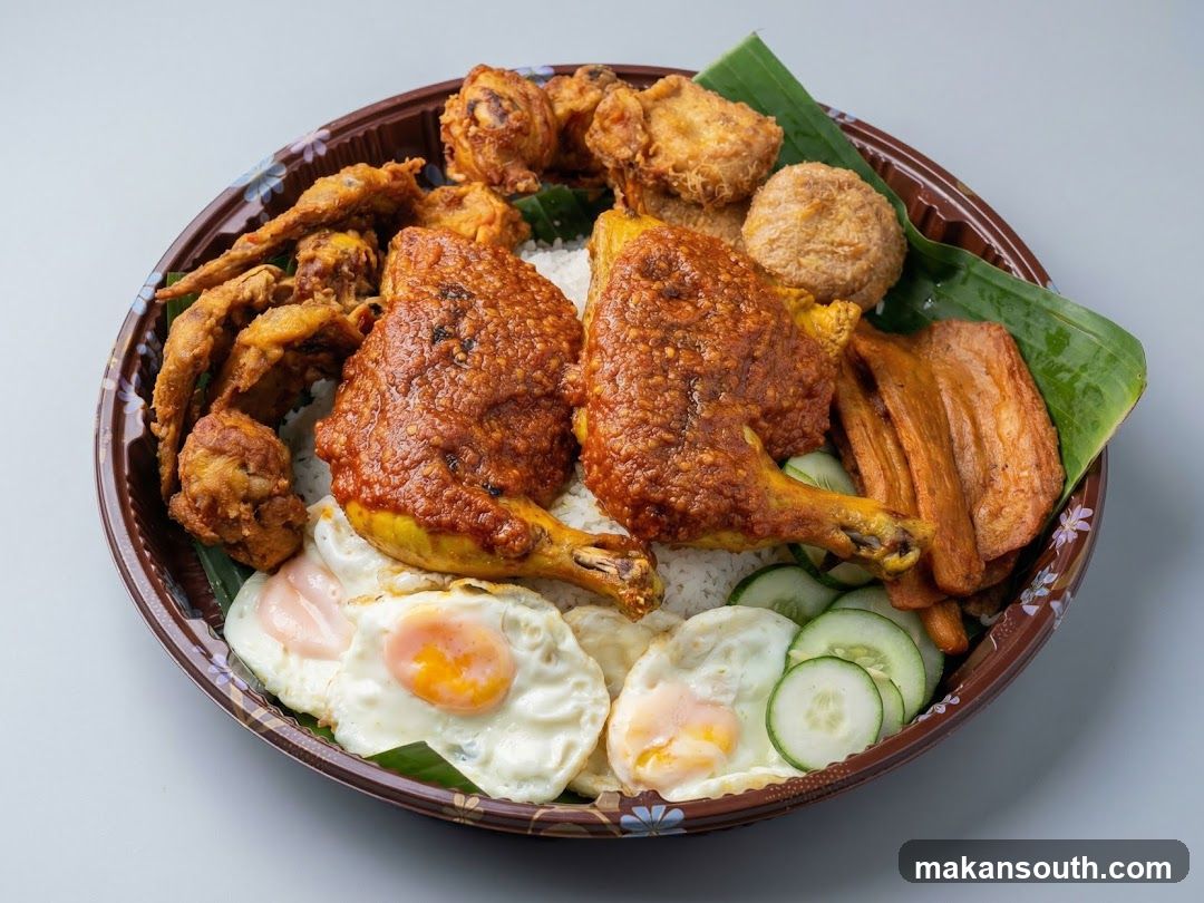 Nasi Lemak Platter
